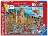 Ravensburger puzzel Fleroux Brussel - Legpuzzel - 1000 stukjes