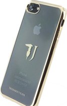 Trussardi Jeans Frame Soft Case Apple iPhone 7/8/SE (2020/2022) Gold