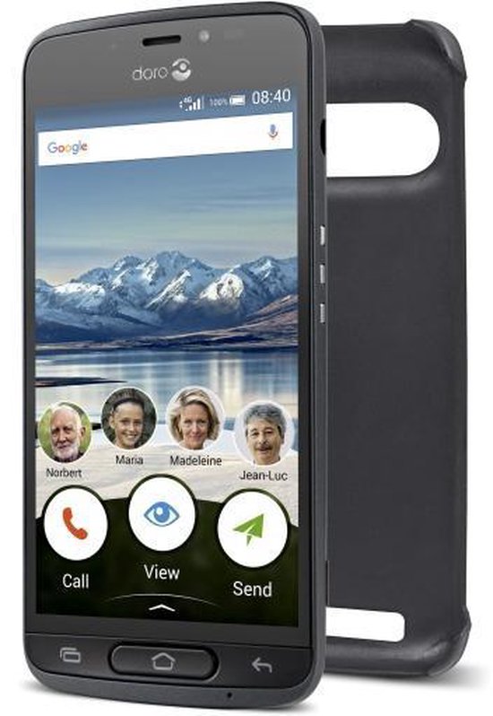 verkenner Kip oneerlijk Doro 8040 Backcover Black | bol.com