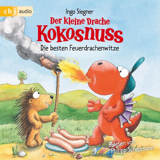 Der kleine Drache Kokosnuss - Die besten Feuerdrachenwitze - cover