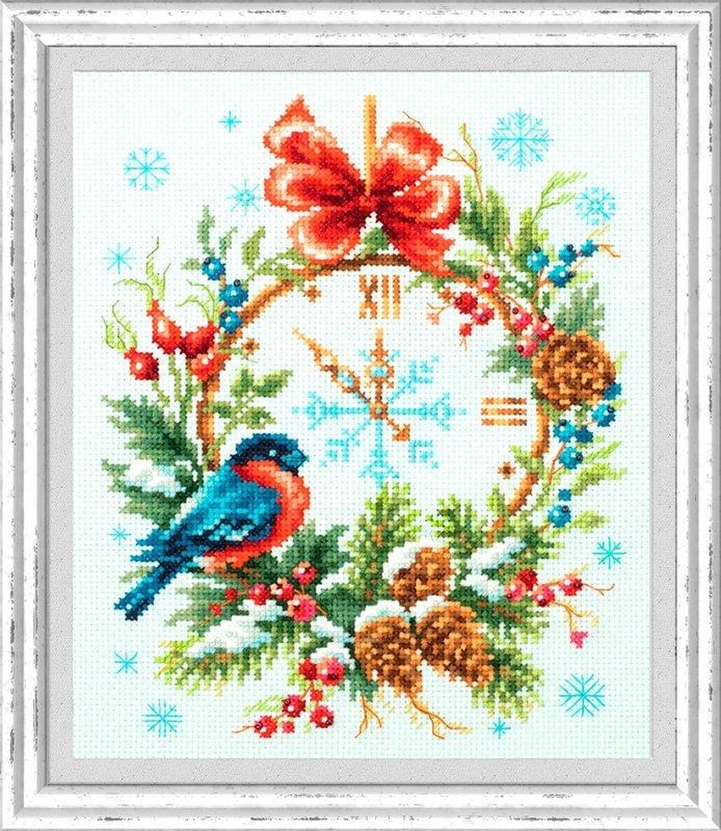 Borduurpakket Kerst Tijd