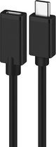 Ewent EC1037, 1,8 m, USB C, USB C, USB 2.0, 480 Mbit/s, Noir