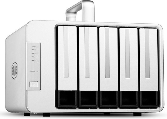 TerraMaster D5-Thunderbolt 3 - NAS-server - 5 bays - 3.5" - 2.5" - zwart van TerraMaster — afbeelding 2