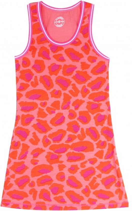 Claesen's singlet dress meisjes Big Pink Panther