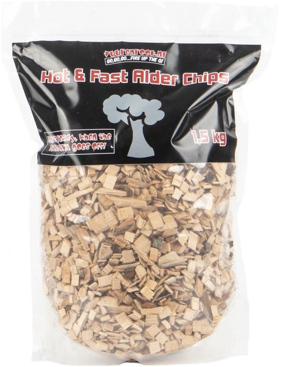Alder Chips 1.5 kg bol