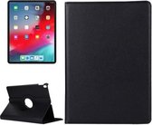Case2go - Tablet hoes geschikt voor iPad Pro 11 (2018) case - 360 graden draaibare - Zwart