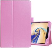 Samsung Galaxy Tab S4 10.5 flip hoes - Roze