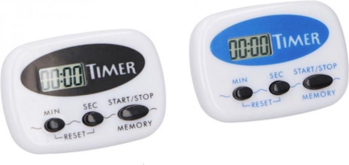 Lifetime Cooking keukentimer op batterijen - digitaal
