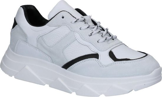 Tango Sneaker INGEBORG 1-CX Wit Leer/Kurk Combi - Bormans Modeschoenen