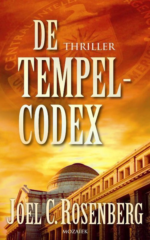 Cover van het boek 'De tempelcodex' van J.C. Rosenberg