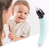 Elektrische neusreiniger voor baby en kleuter - Oplaadbaar - Elektrische neuszuiger - Elektrische neuspeer - Elektrische neussnuiter - Baby aspirator - Baby neuspompje - Snoetenpoe
