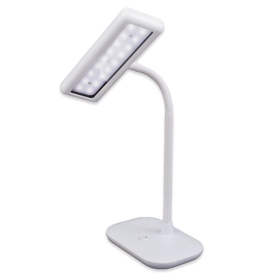 Briloner Leuchten DAYLIGHT Lampe de bureau Lampe de table - LED - 85W - Rotative et pivotante - Blanc