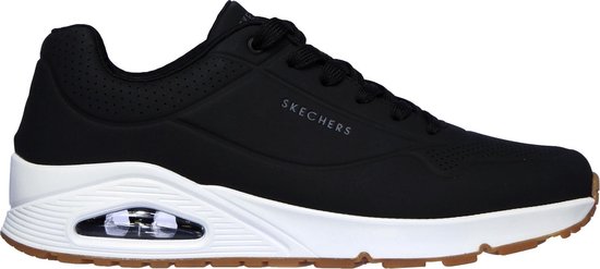 Iedereen opgroeien Zee Skechers Uno Stand On Air Heren Sneakers - Zwart - Maat 46 | bol.com