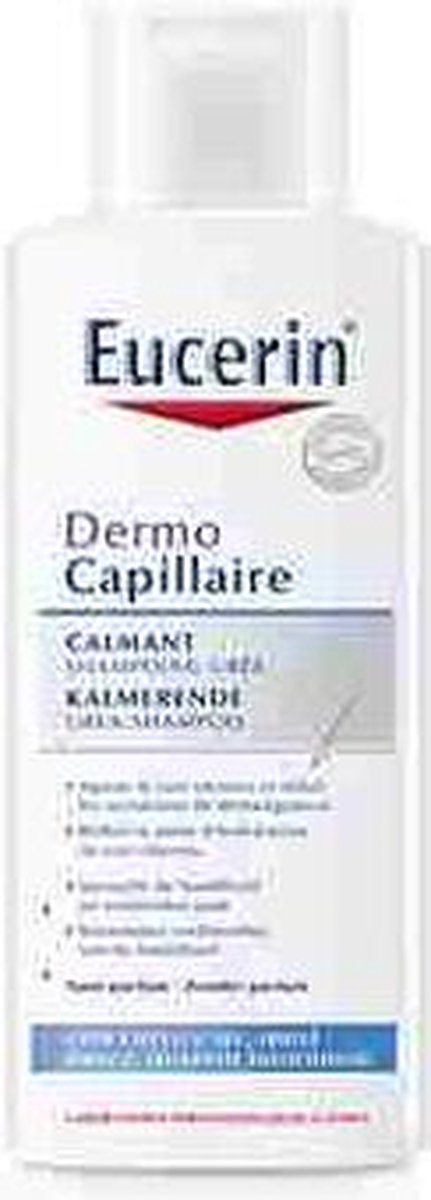 Eucerin Dermo Capillaire Kalmerende Urea Shampoo Droge Jeukende Hoofdhuid 250ml