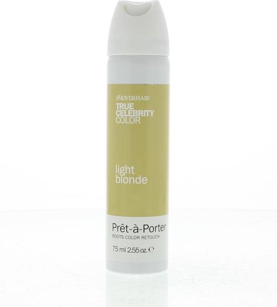 Roverhair True Celebrity Color Roots Color Retouch Spray Light Blonde 75ml bol