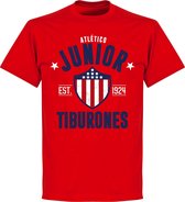 Atletico Junior Established T-Shirt - Rood - 4XL