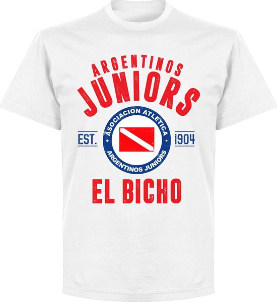 Argentinos Juniors Established T-Shirt - Wit