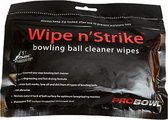 Bowling Bowlingbal ballcleaner ‘wipe ‘n strike’  cleaner  doekjes per doos van 12