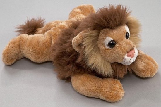 Ravensden pluche knuffeldier Leeuw - 50 cm - leeuwen - safaridieren