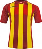 Acerbis Sports JOHAN STRIPED S/SL JERSEY (Sportshirt) RED/YELLOW XXL