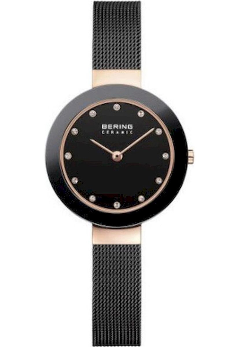 BERING 11429-166 - Horloge - RVS - Rosékleurig - Ø 29 mm