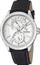 Festina F16573/1 horloge heren - zwart - edelstaal