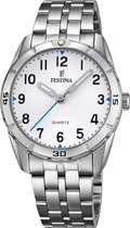 Festina F16907/1 Junior - Horloge- Staal - Zilverkleurig - 32.6 mm