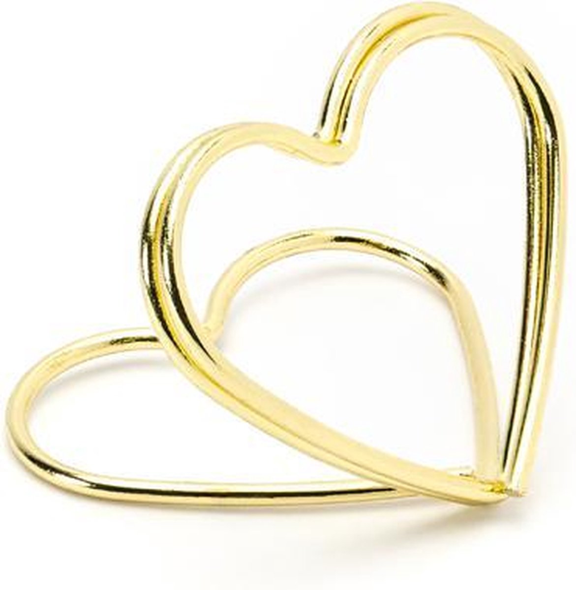 Plaatskaart houders - goud - 10 stuks