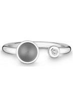 Quinn - Dames Ring - 925 / - zilver - edelsteen - 21191650