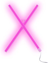 Neon LED Letter Roze Pink X