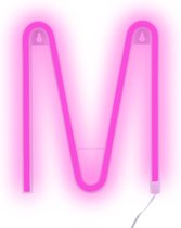 Neon LED Letter Roze Pink M