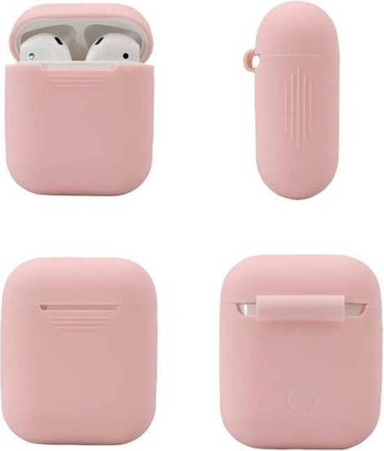 Air pod case voor Apple roze - Earpods - Draadloze Oortjes Case Airpods  Case - Airpods... | bol.com