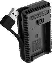 Chargeur de batterie pour appareil photo Nitecore UNK1 pour Nikon