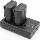 ChiliPower LP-E6N Canon USB Duo Kit - Batterie pour appareil photo