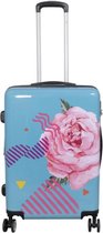 travelsuitcase reiskoffer koffer Rose 68cm - valies suitcase