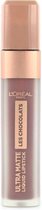 L’Oréal Paris Ultra Les Chocolates Matte Liquid Lippenstift - 858 Oh My Choc!