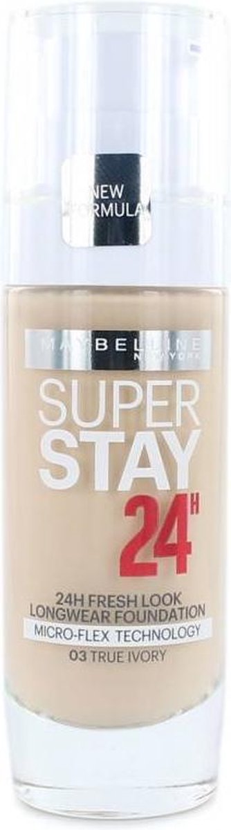 Maybelline SuperStay 24H Foundation - 03 True Ivory