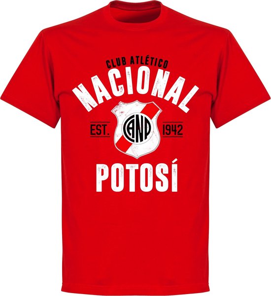 Nacional PotosÃ­ Established T-Shirt - Rood - 3XL