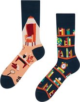 Good Mood Sokken - Bibliotheek - Unisex Maat 39-42