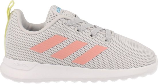 bol.com | Adidas Sneaker Laag Meisjes Lite Racer - Grijs | 27