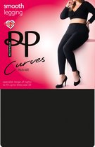 Pretty Polly Curves zwarte legging plus size -XL - Zwart