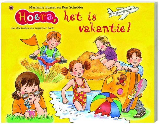 Hoera Het Is Vakantie Met Strandbal - cover