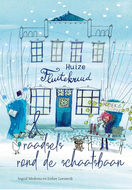 Huize Fluitekruid 2 - Raadsels rond de schaatsbaan - cover