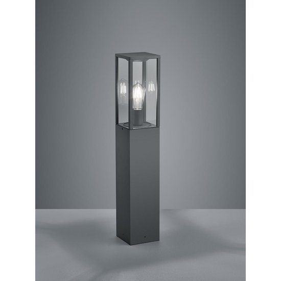 LED Tuinverlichting - Staande Buitenlamp - Trion Garinola XL - E27 Fitting  - Mat Zwart... | bol.com
