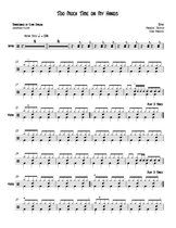 Styx - Too Much Time on My Hands: Drum Sheet Music