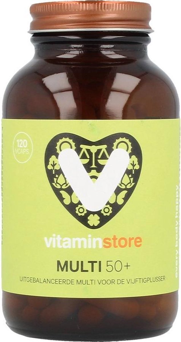 Vitaminstore - Multi 50+ (multivitamine) - 120 capsules