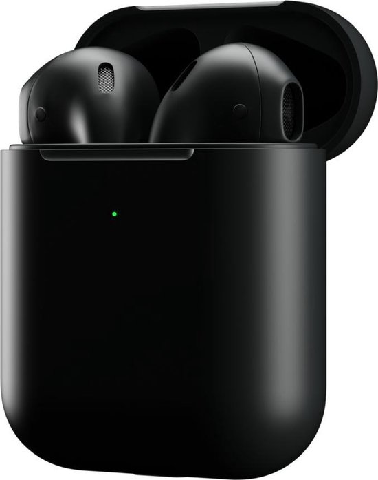 Blackpods 2 - Mat zwarte Draadloze bluetooth oordopjes - Bluetooth oortjes  - In ear... | bol.com