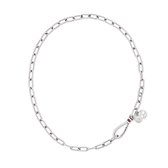 Tommy Hilfiger Ketting Dames - Staal - 45 cm - Halsketting Dames Geen bewerking - Collier