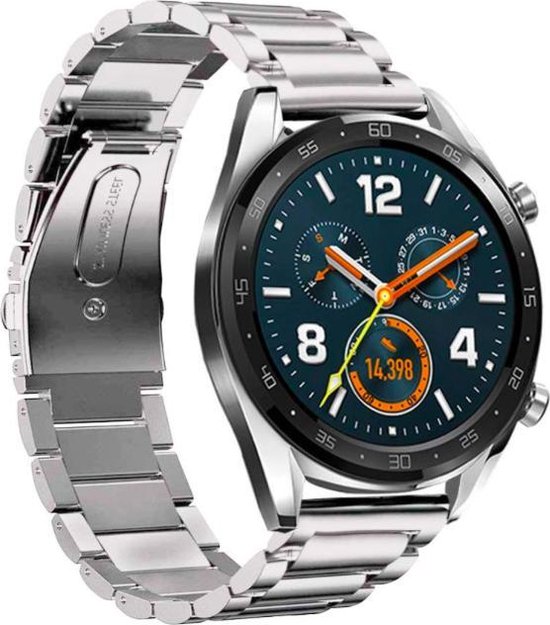 YONO Schakel Bandje 22mm - Luxe RVS design geschikt voor Samsung Galaxy  Watch 3 45mm -... | bol.com