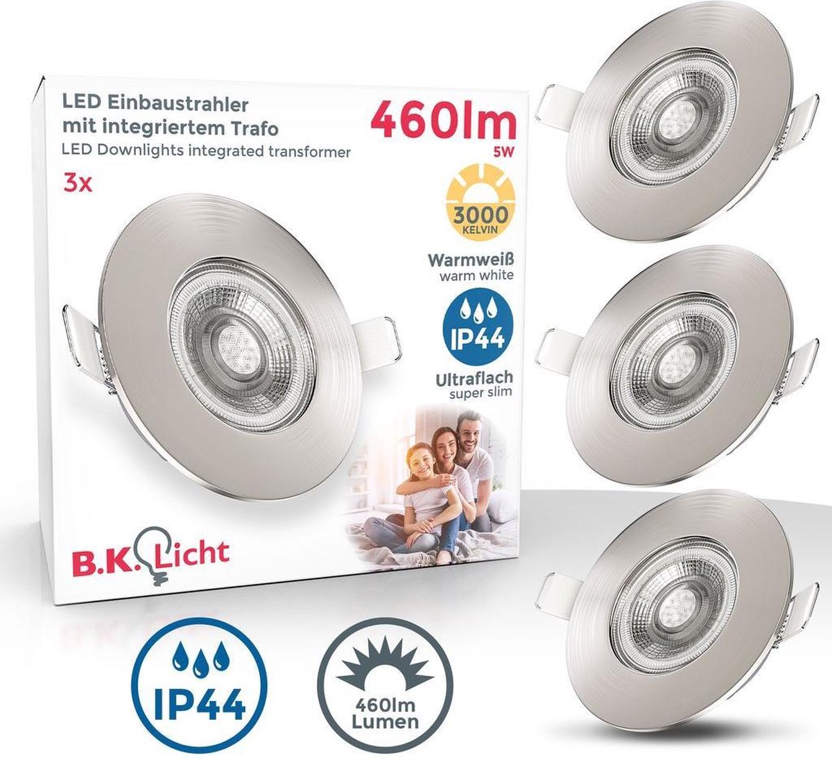 B.K.Licht - Bande LED - intelligente - smart - 2 mètres - Contrôlable par  application